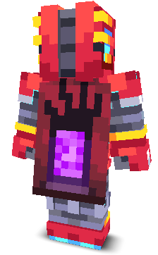 Back angle of Minecraft Skin of SnaveSutit