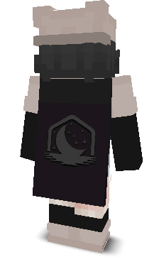Back angle of Minecraft Skin of Catstaboli