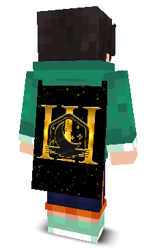 Back angle of Minecraft Skin of vatzal