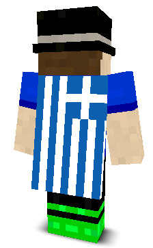 Back angle of Minecraft Skin of R0berto