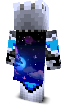 Back angle of Minecraft Skin of MattCommand