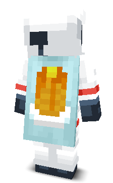 Back angle of Minecraft Skin of Anakn