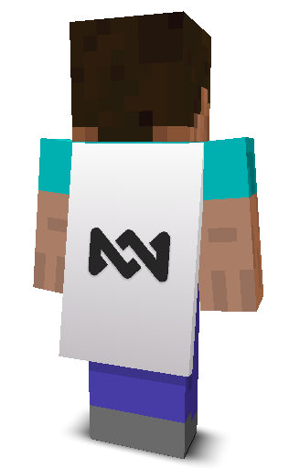 Back angle of Minecraft Skin of mosesmoses