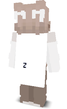 Back angle of Minecraft Skin of Auerie