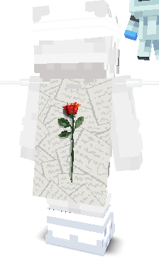 Back angle of Minecraft Skin of xDank
