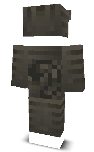 Back angle of Minecraft Skin of Ycar_