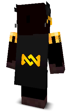 Back angle of Minecraft Skin of ItsNature