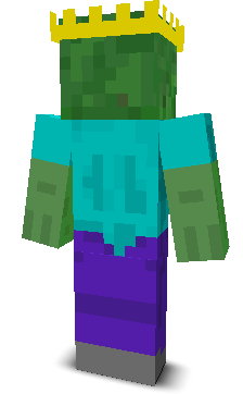 Back angle of Minecraft Skin of LlamaLad7