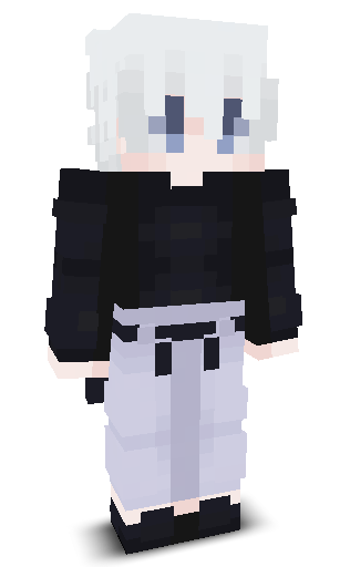 Front angle of Minecraft Skin of Harish