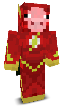 Front angle of Minecraft Skin of TrentinTheKid
