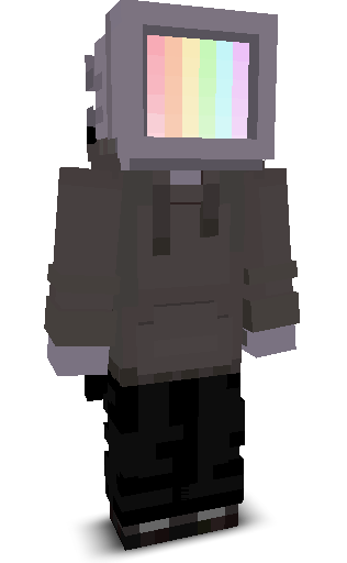 Front angle of Minecraft Skin of macguy