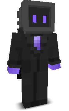 Front angle of Minecraft Skin of Krumbit