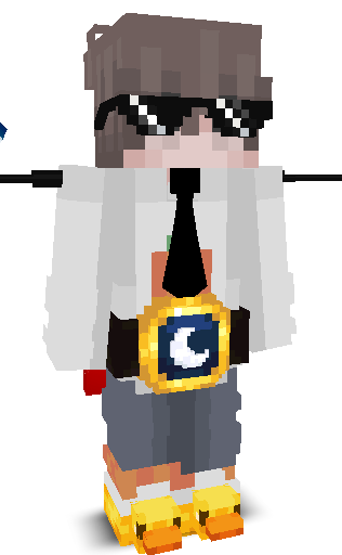 Front angle of Minecraft Skin of MattCommand