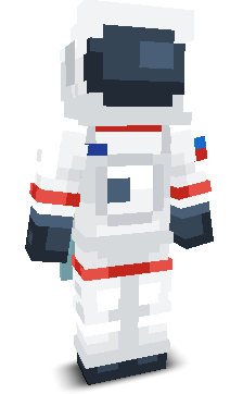 Front angle of Minecraft Skin of Anakn