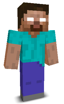 Front angle of Minecraft Skin of mosesmoses