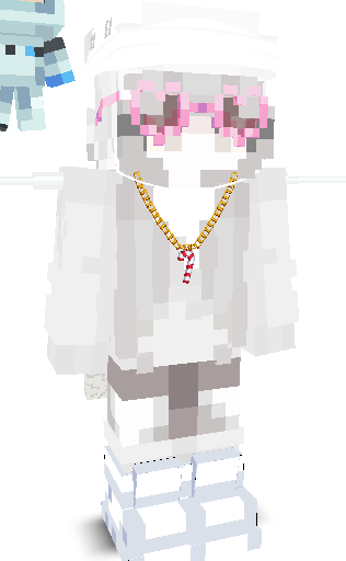 Front angle of Minecraft Skin of xDank