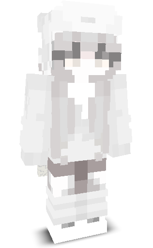 Front angle of Minecraft Skin of xDank