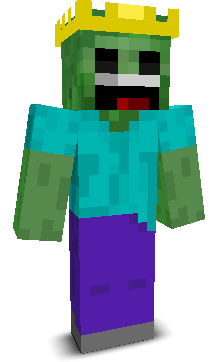 Front angle of Minecraft Skin of LlamaLad7