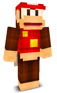 Front angle of Minecraft Skin of lancie