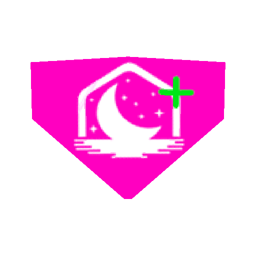 Lunar+ Face Bandanna (Pink & White)