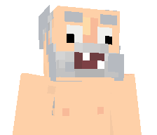 Skruttmannen's skin
