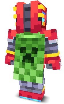 Back angle of Minecraft Skin of SnaveSutit