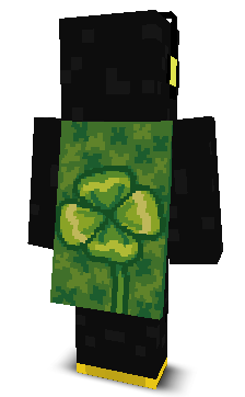Back angle of Minecraft Skin of Apex