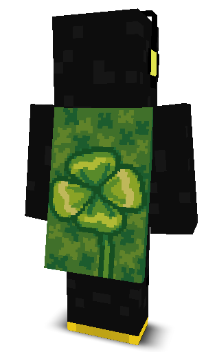 Back angle of Minecraft Skin of Apex