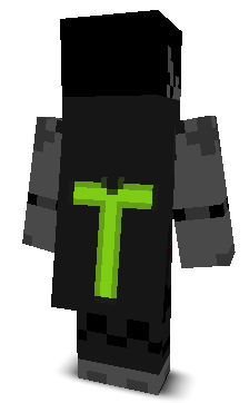 Back angle of Minecraft Skin of Tslat