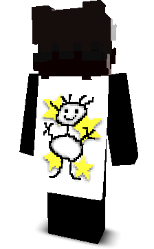 Back angle of Minecraft Skin of Jorcs