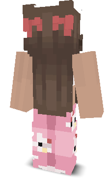 Back angle of Minecraft Skin of ssi4