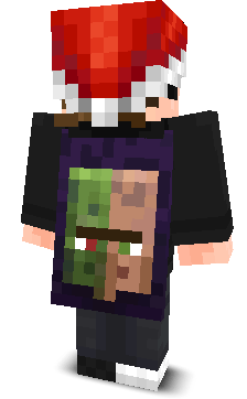 Back angle of Minecraft Skin of Bludsoe