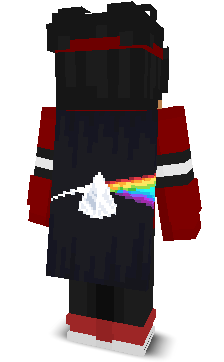 Back angle of Minecraft Skin of j4cobi