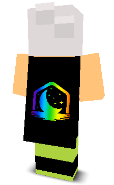 Back angle of Minecraft Skin of NoticeMehSenpai