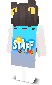 Back angle of Minecraft Skin of Auvrie