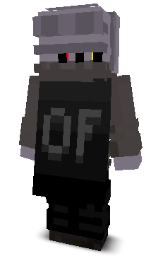 Back angle of Minecraft Skin of macguy