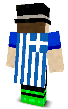 Back angle of Minecraft Skin of R0berto