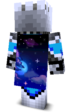Back angle of Minecraft Skin of MattCommand
