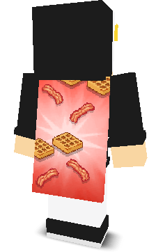 Back angle of Minecraft Skin of 4lexandr3 