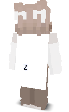 Back angle of Minecraft Skin of Auerie