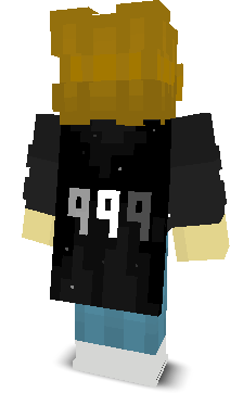 Back angle of Minecraft Skin of Dulkir