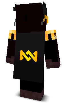 Back angle of Minecraft Skin of ItsNature