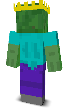 Back angle of Minecraft Skin of LlamaLad7