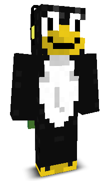 Front angle of Minecraft Skin of Apex