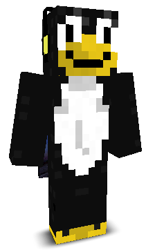 Front angle of Minecraft Skin of Apex