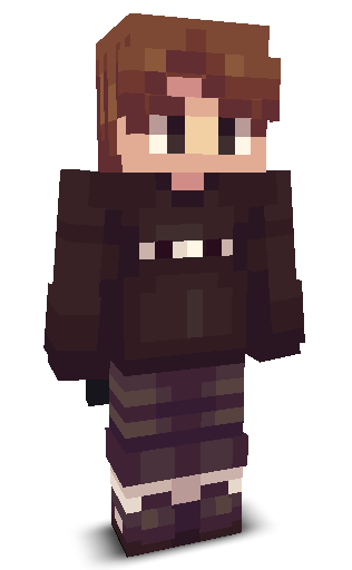 Front angle of Minecraft Skin of mlgboi