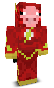 Front angle of Minecraft Skin of TrentinTheKid