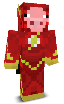 Front angle of Minecraft Skin of TrentinTheKid