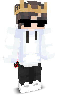 Front angle of Minecraft Skin of BilbaoX