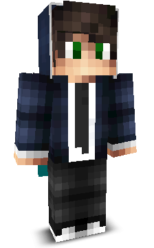 Front angle of Minecraft Skin of Asyc